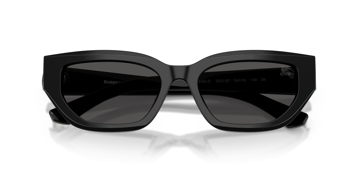 Burberry 0BE4463D 300187 54 Black/ Dark Grey