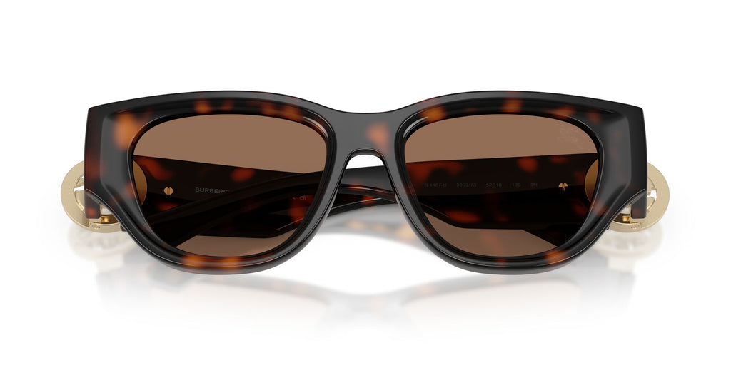 Burberry 0BE4467U 300273 52 Dark Havana/ Dark Brown