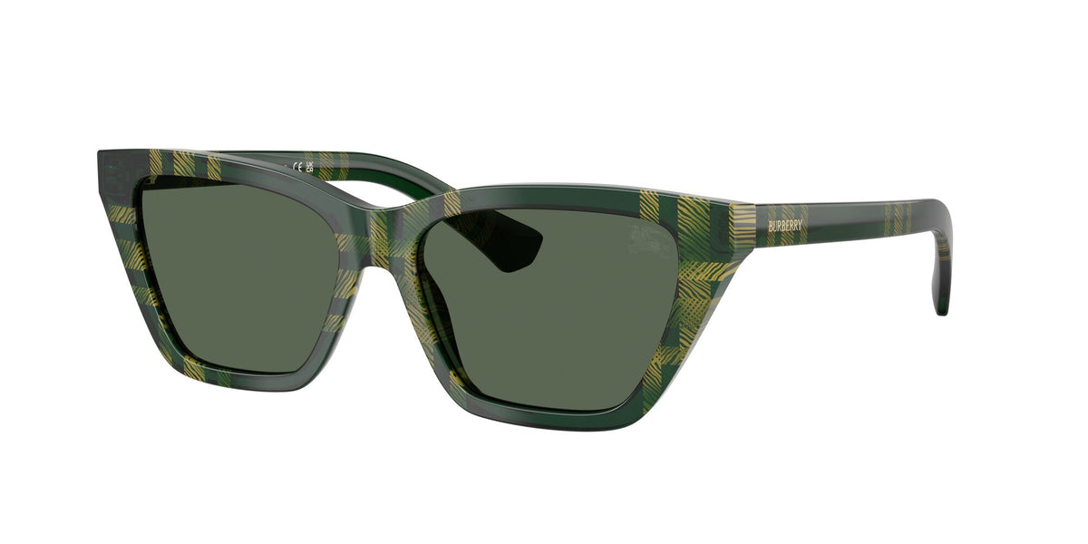 Burberry 0BE4468F 416971 54 Check Green/ Dark Green