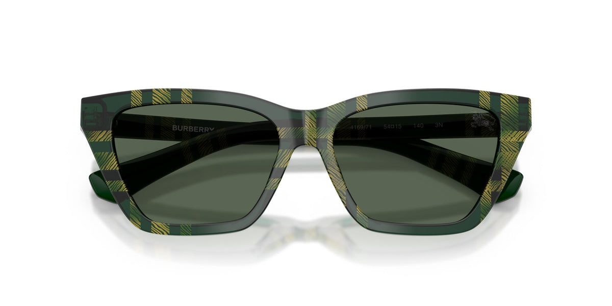 Burberry 0BE4468F 416971 54 Check Green/ Dark Green