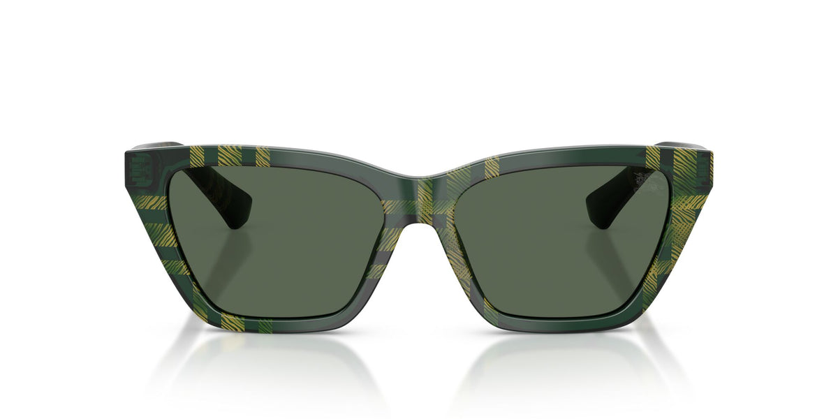 Burberry 0BE4468F 416971 54 Check Green/ Dark Green