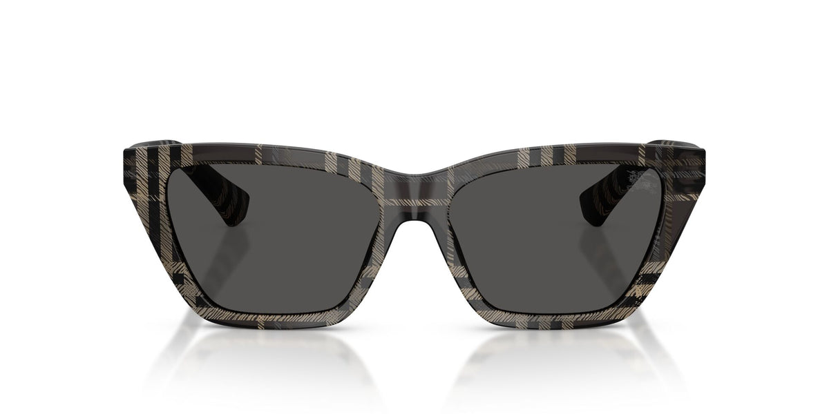 Burberry 0BE4468F 419987 54 Grey Check/ Dark Grey