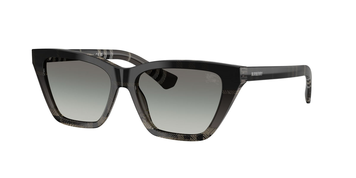 Burberry 0BE4468F 420011 54 Grey Check/ Grey Gradient
