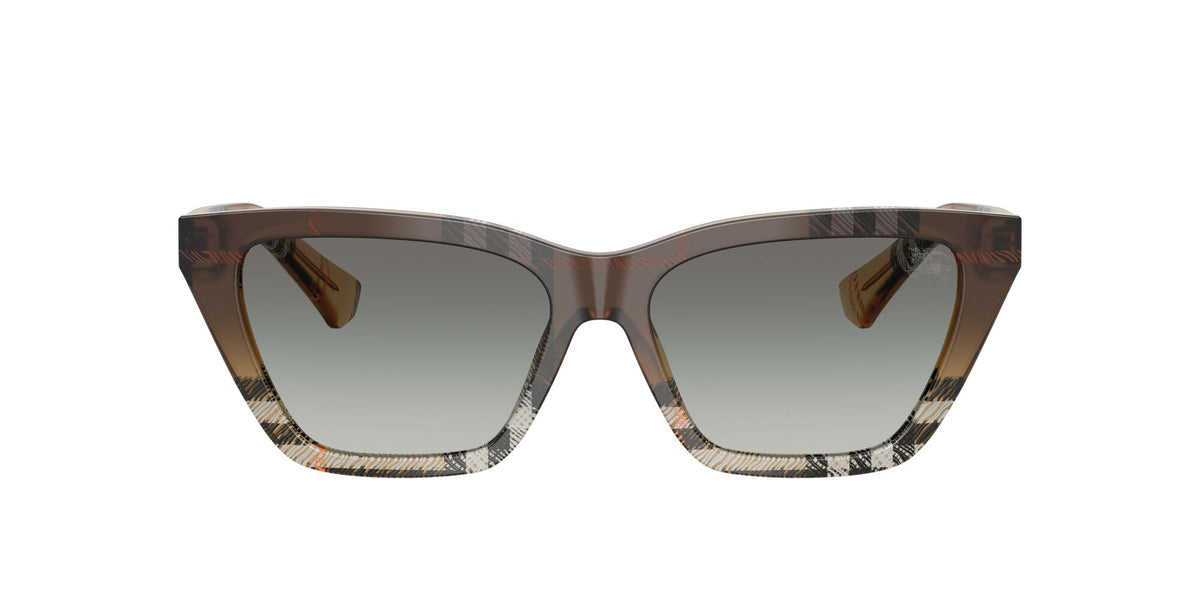 Burberry 0BE4468F 420211 54 Check Sand/ Grey Gradient