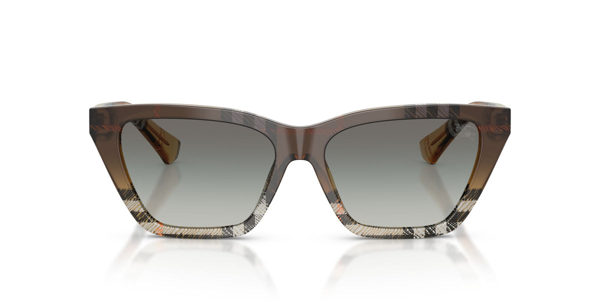Burberry 0BE4468F 420211 54 Check Sand/ Grey Gradient