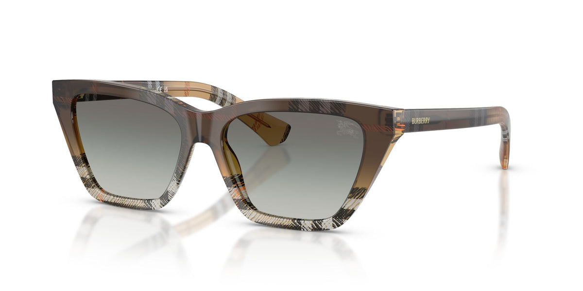 Burberry 0BE4468F 420211 54 Check Sand/ Grey Gradient
