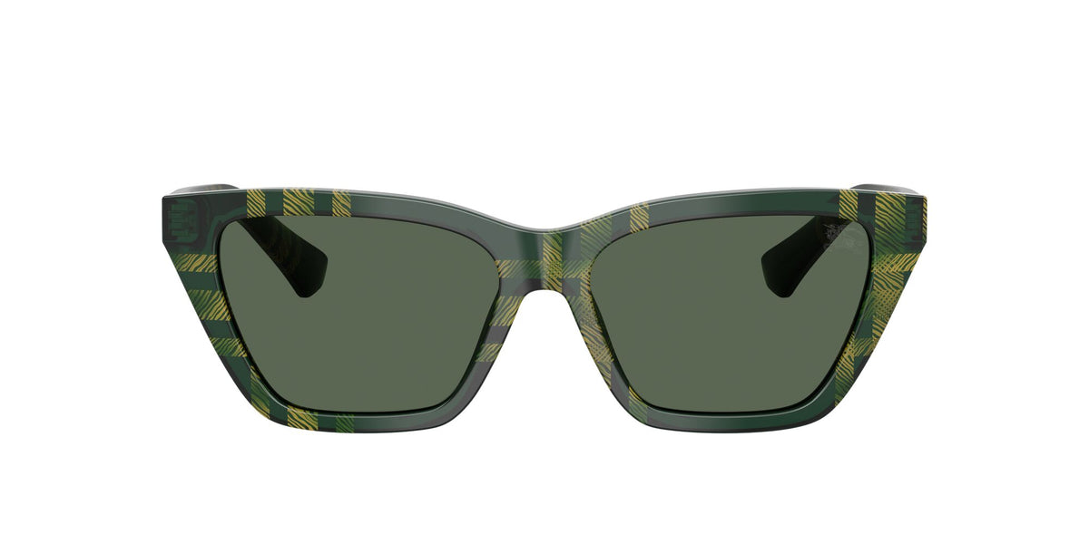 Burberry 0BE4468 416971 54 Check Green/ Dark Green