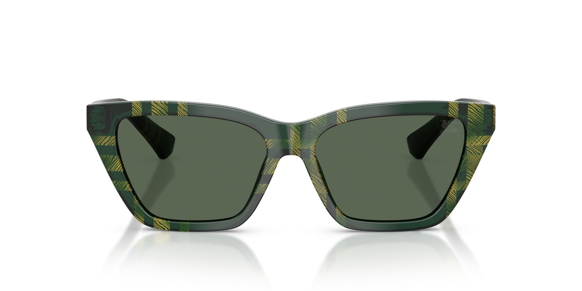 Burberry 0BE4468 416971 54 Check Green/ Dark Green
