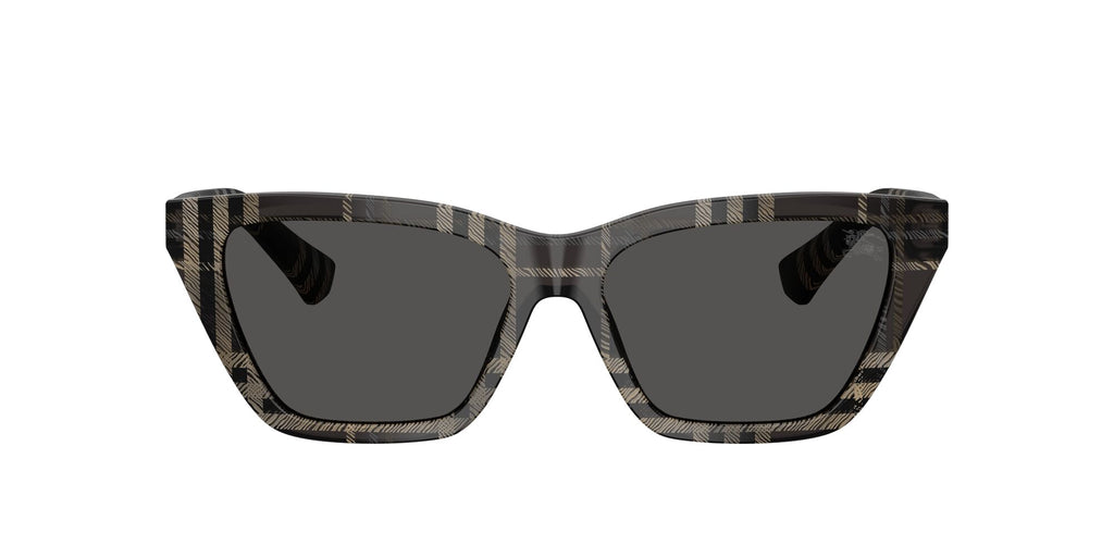 Burberry 0BE4468 419987 54 Grey Check/ Dark Grey