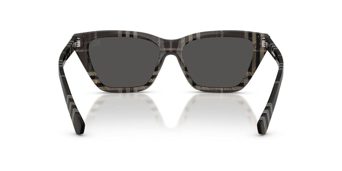 Burberry 0BE4468 419987 54 Grey Check/ Dark Grey