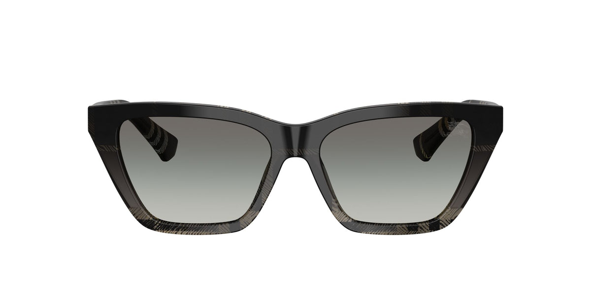 Burberry 0BE4468 420011 54 Grey Check/ Grey Gradient