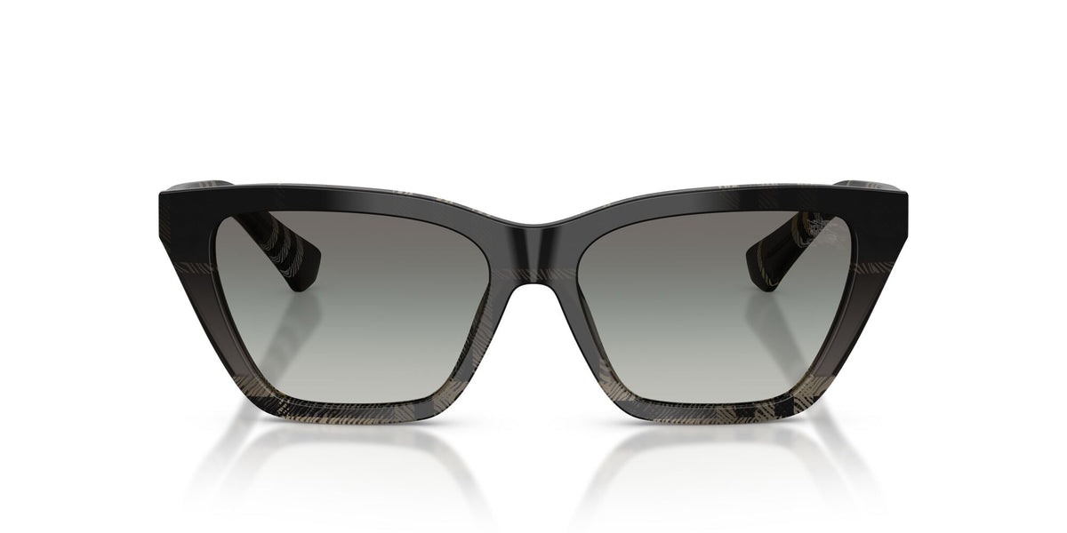Burberry 0BE4468 420011 54 Grey Check/ Grey Gradient