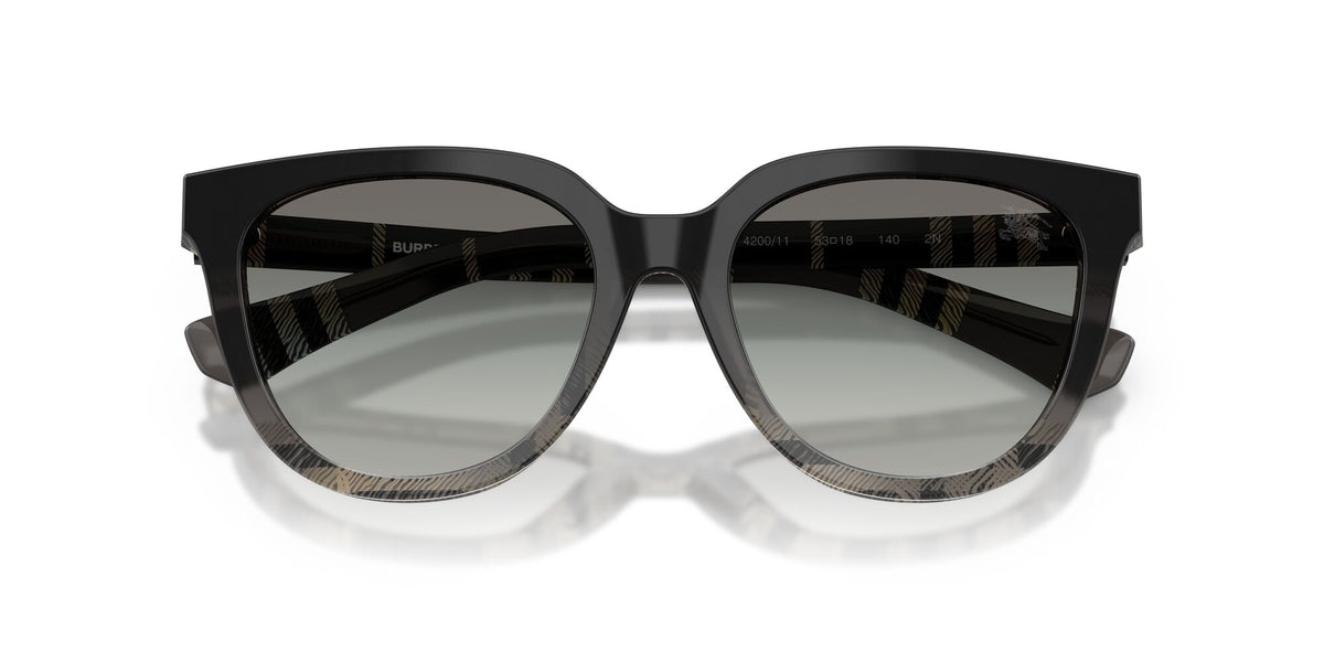 Burberry 0BE4469F 420011 53 Grey Check/ Grey Gradient
