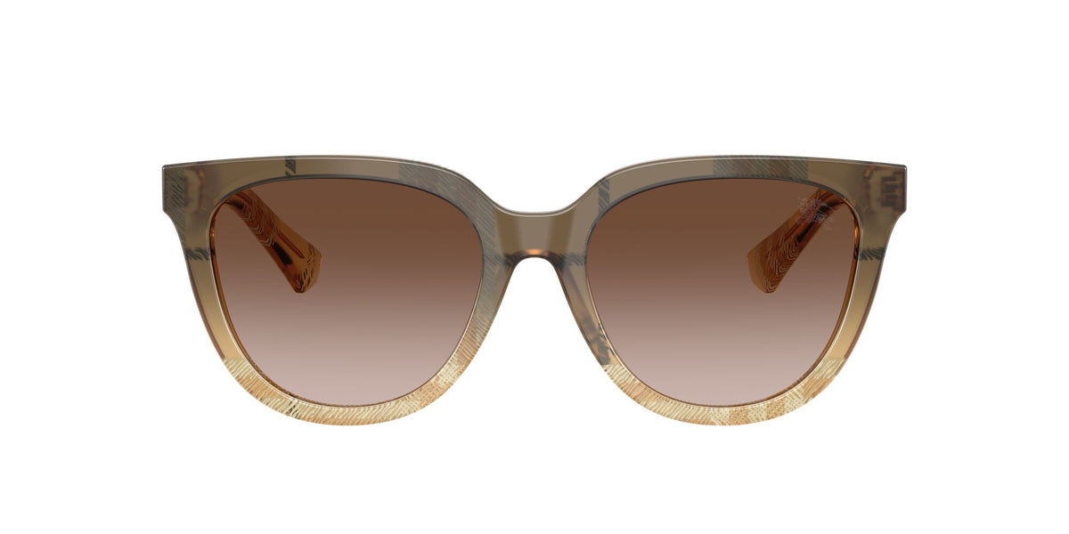 Burberry 0BE4469F 420113 53 Check Beige/ Brown Gradient