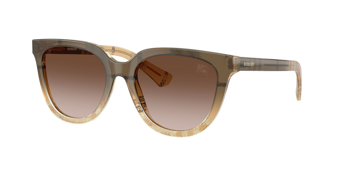 Burberry 0BE4469F 420113 53 Check Beige/ Brown Gradient