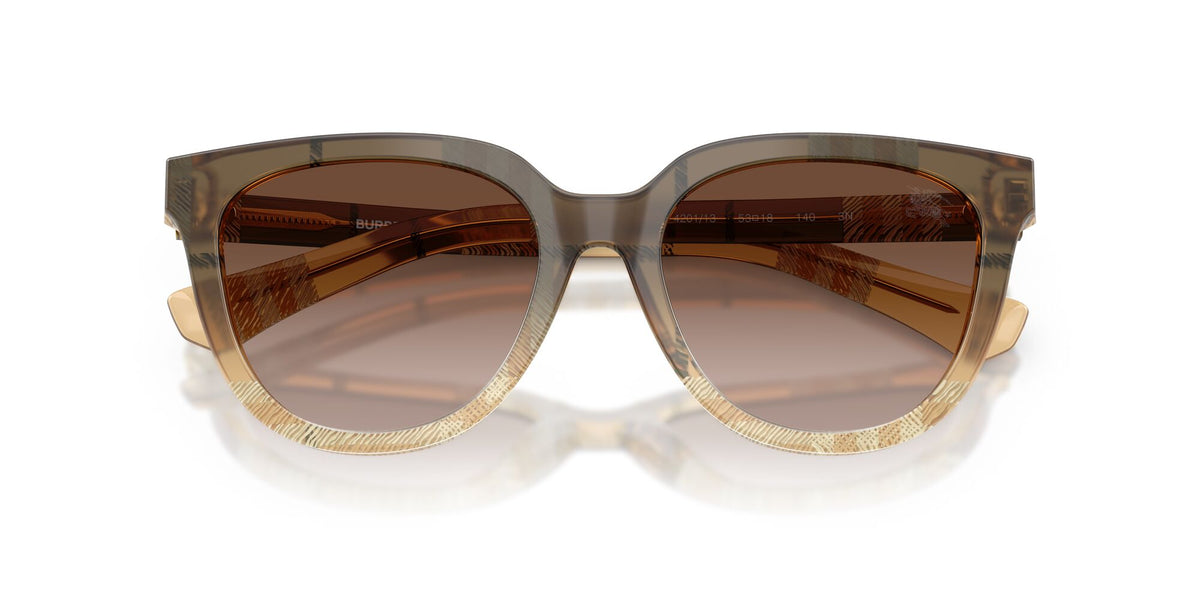 Burberry 0BE4469F 420113 53 Check Beige/ Brown Gradient