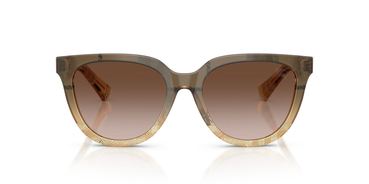 Burberry 0BE4469F 420113 53 Check Beige/ Brown Gradient