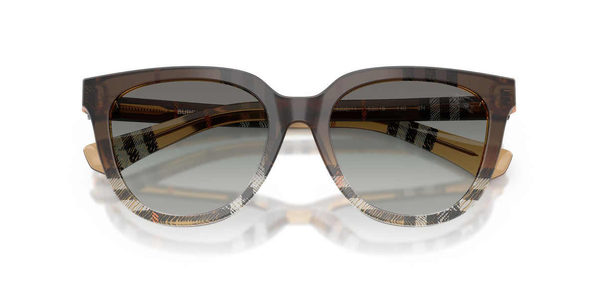 Burberry 0BE4469F 420211 53 Check Sand/ Grey Gradient