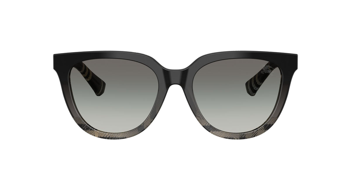 Burberry 0BE4469 420011 53 Grey Check/ Grey Gradient