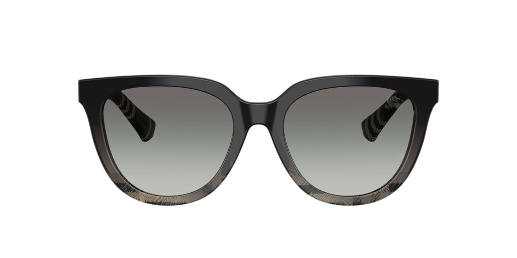 Burberry 0BE4469 420011 53 Grey Check/ Grey Gradient