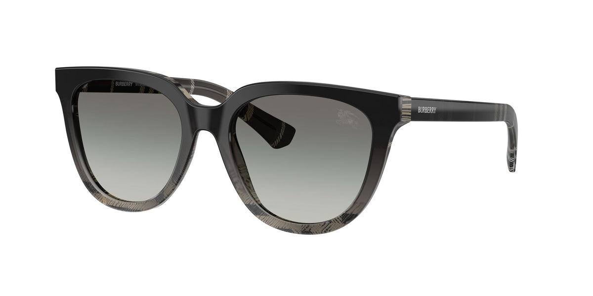 Burberry 0BE4469 420011 53 Grey Check/ Grey Gradient