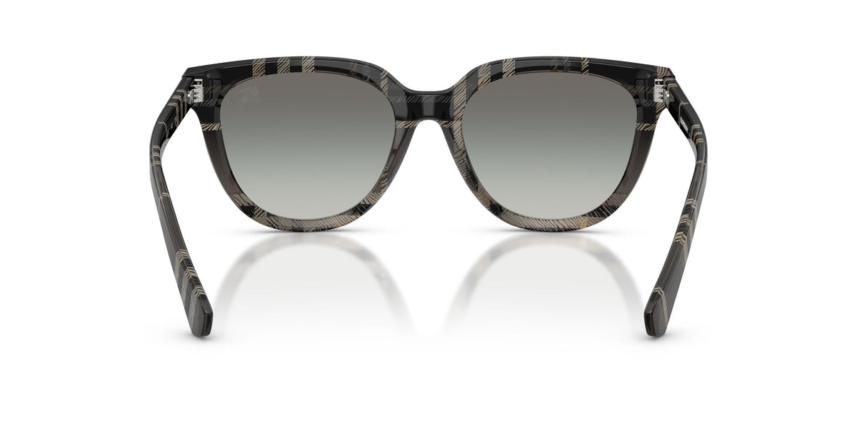 Burberry 0BE4469 420011 53 Grey Check/ Grey Gradient