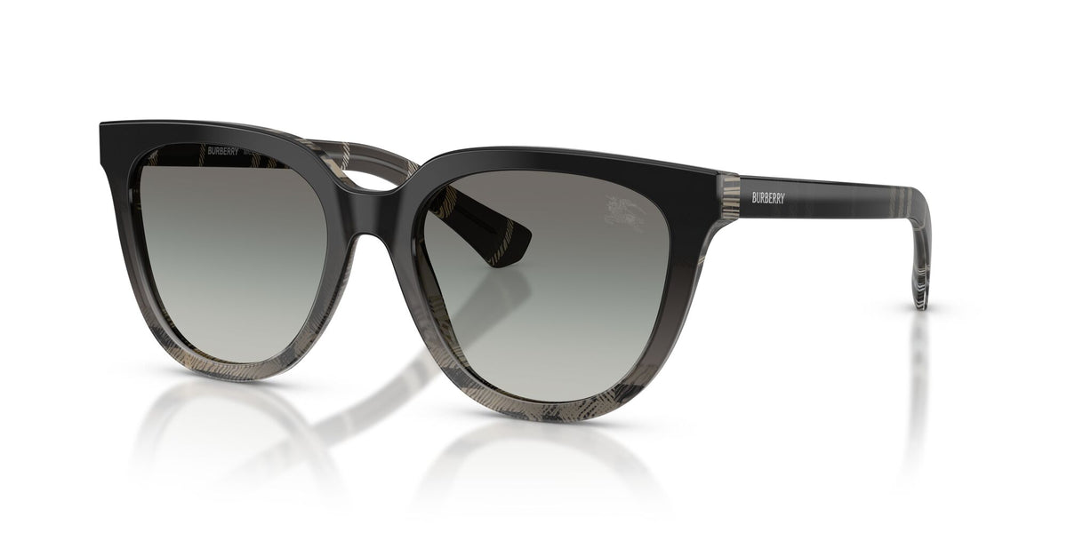 Burberry 0BE4469 420011 53 Grey Check/ Grey Gradient