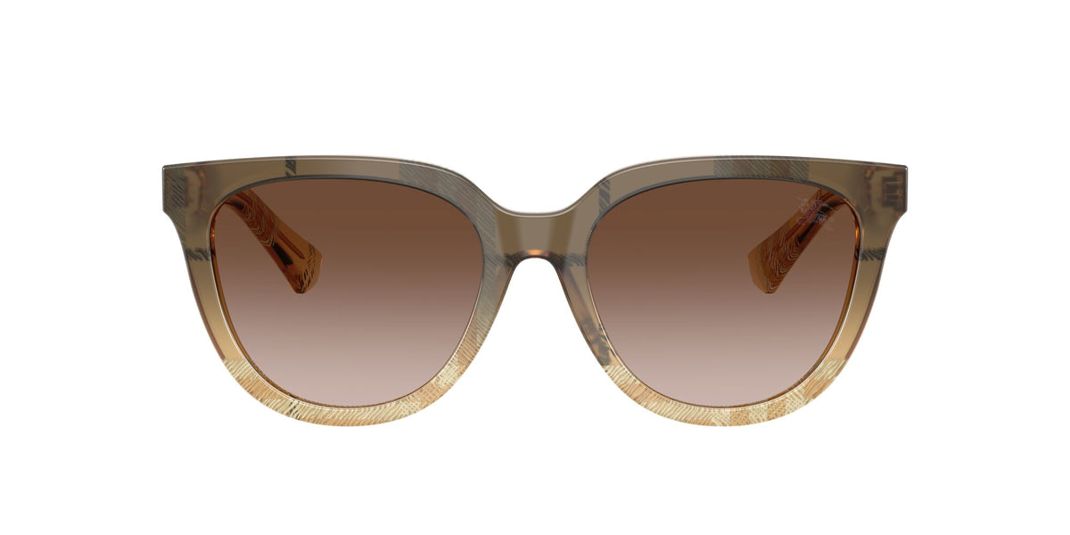 Burberry 0BE4469 420113 53 Check Beige/ Brown Gradient