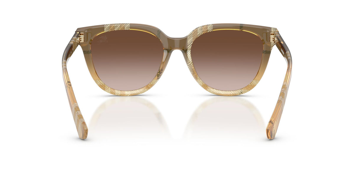 Burberry 0BE4469 420113 53 Check Beige/ Brown Gradient