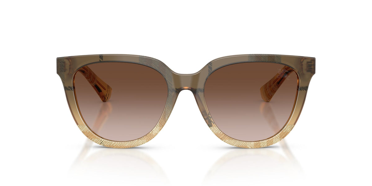 Burberry 0BE4469 420113 53 Check Beige/ Brown Gradient