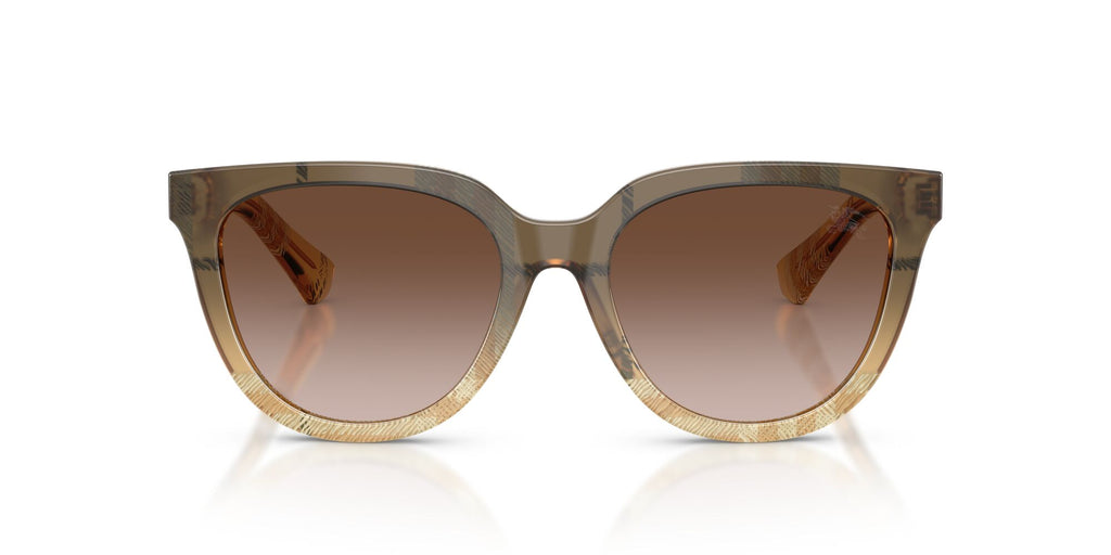 Burberry 0BE4469 420113 53 Check Beige/ Brown Gradient