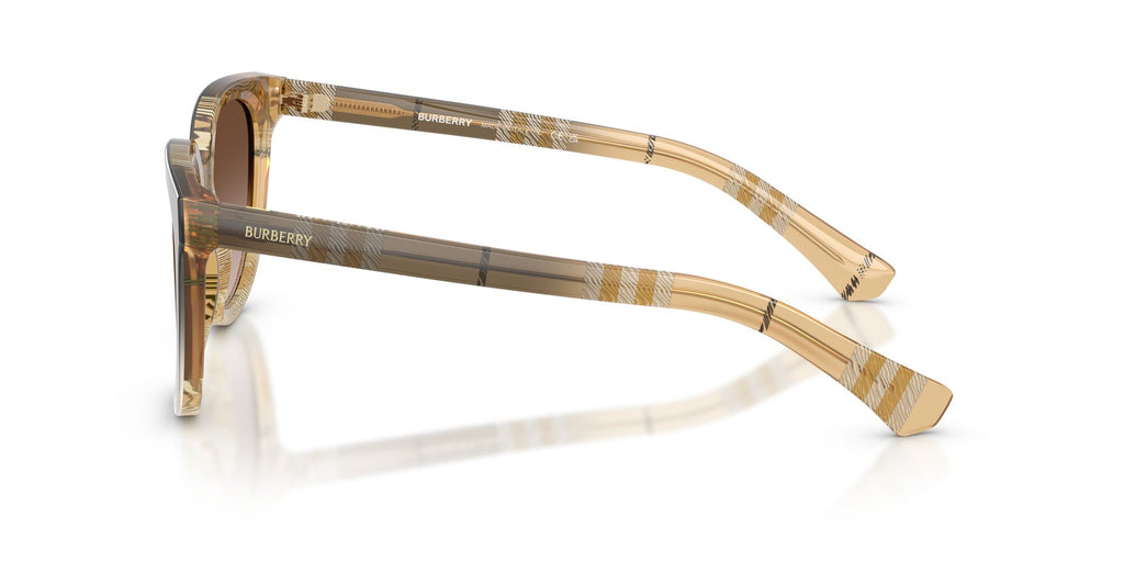 Burberry 0BE4469 420113 53 Check Beige/ Brown Gradient