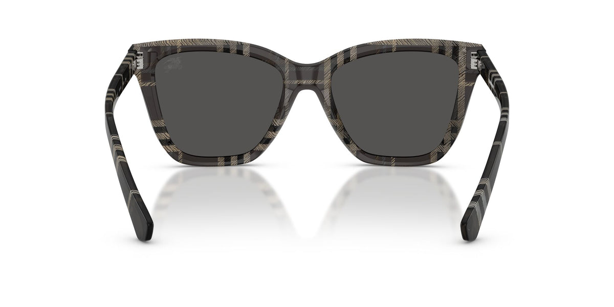Burberry 0BE4470F 419987 54 Grey Check/ Dark Grey