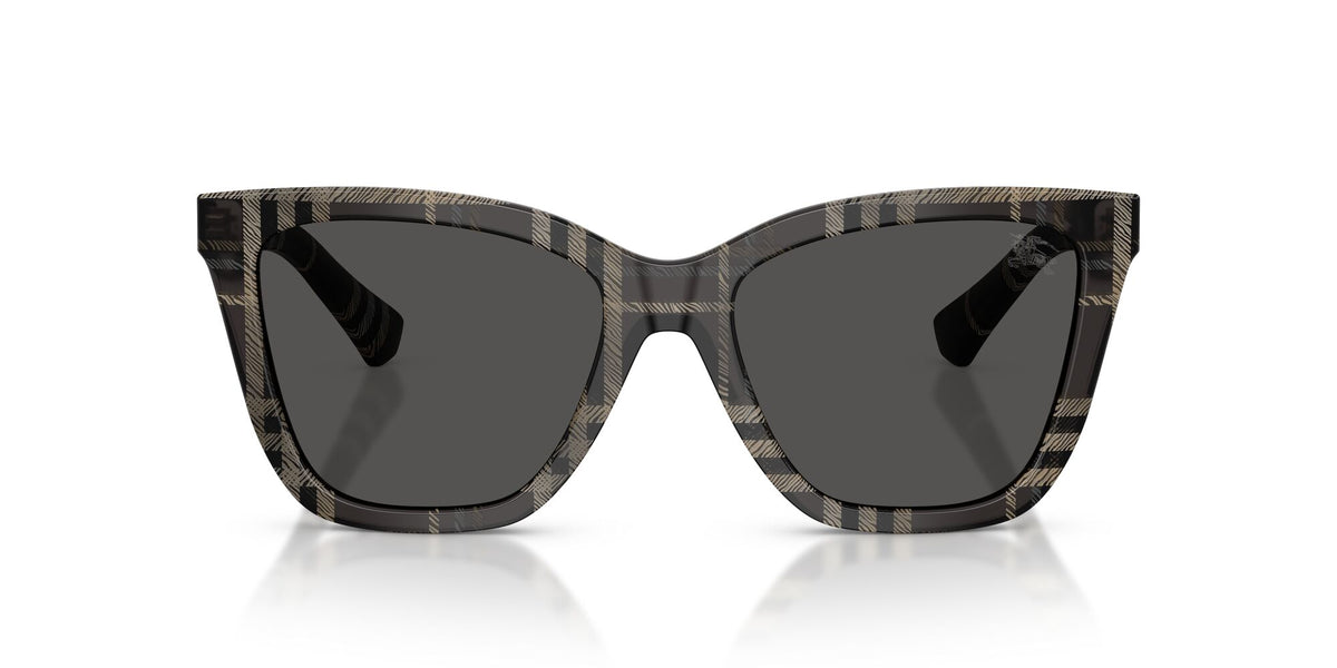 Burberry 0BE4470F 419987 54 Grey Check/ Dark Grey