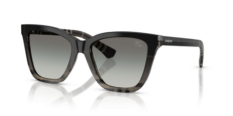 Burberry 0BE4470F 420011 54 Grey Check/ Grey Gradient