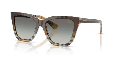 Burberry 0BE4470F 420211 54 Check Sand/ Grey Gradient