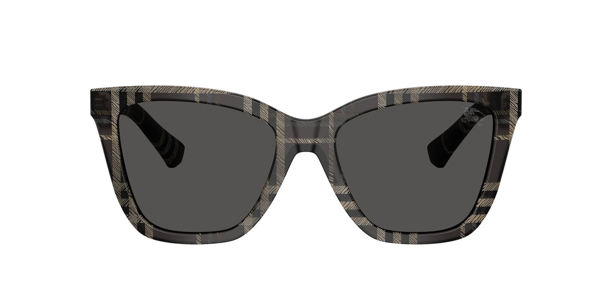 Burberry 0BE4470 419987 54 Grey Check/ Dark Grey