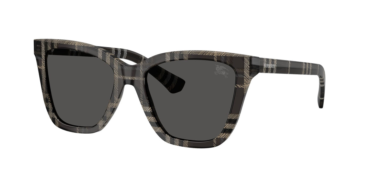 Burberry 0BE4470 419987 54 Grey Check/ Dark Grey