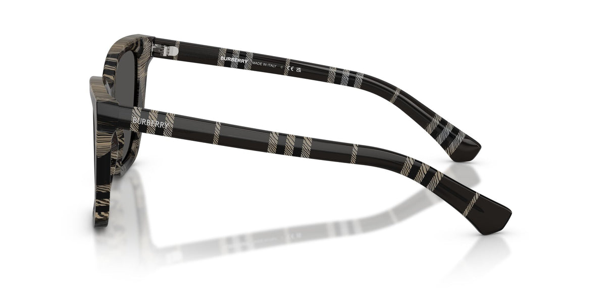Burberry 0BE4470 419987 54 Grey Check/ Dark Grey