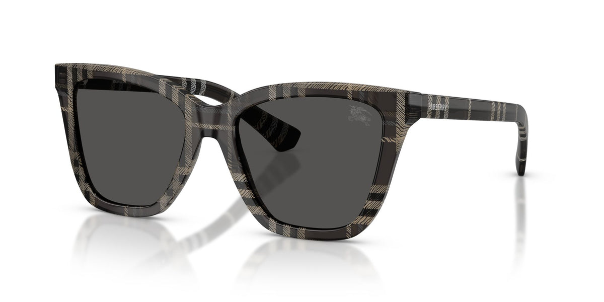 Burberry 0BE4470 419987 54 Grey Check/ Dark Grey