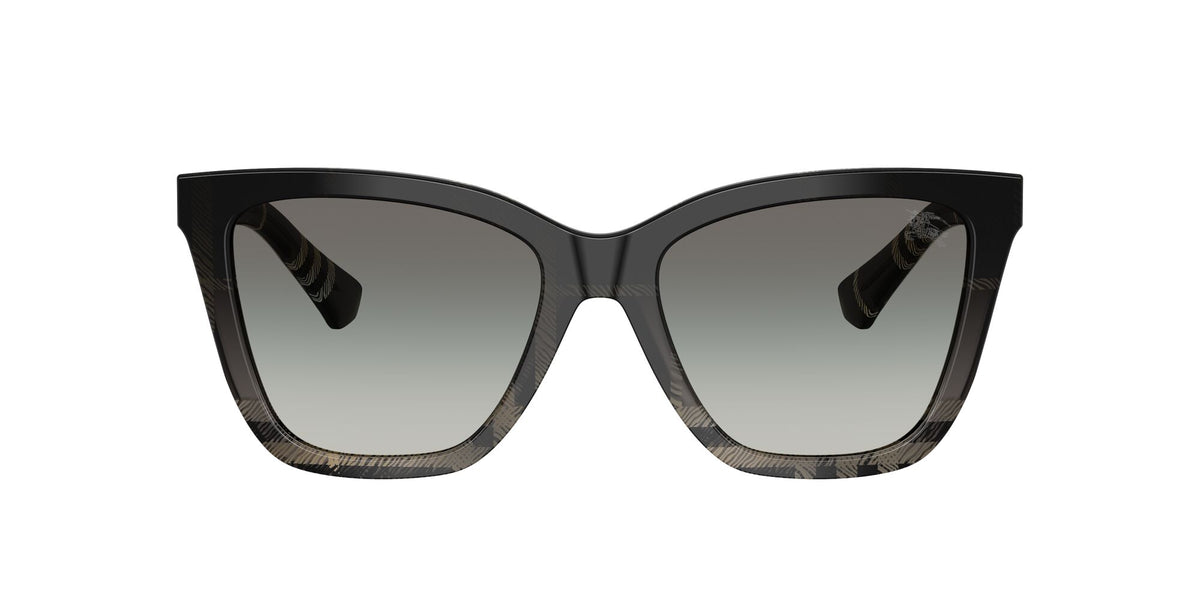 Burberry 0BE4470 420011 54 Grey Check/ Grey Gradient