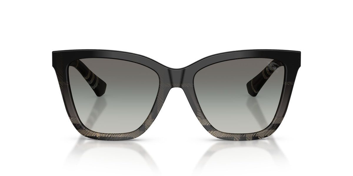 Burberry 0BE4470 420011 54 Grey Check/ Grey Gradient