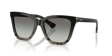 Burberry 0BE4470 420011 54 Grey Check/ Grey Gradient