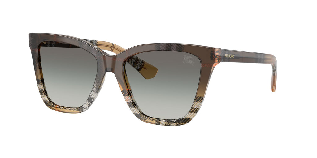 Burberry 0BE4470 420211 54 Check Sand/ Grey Gradient