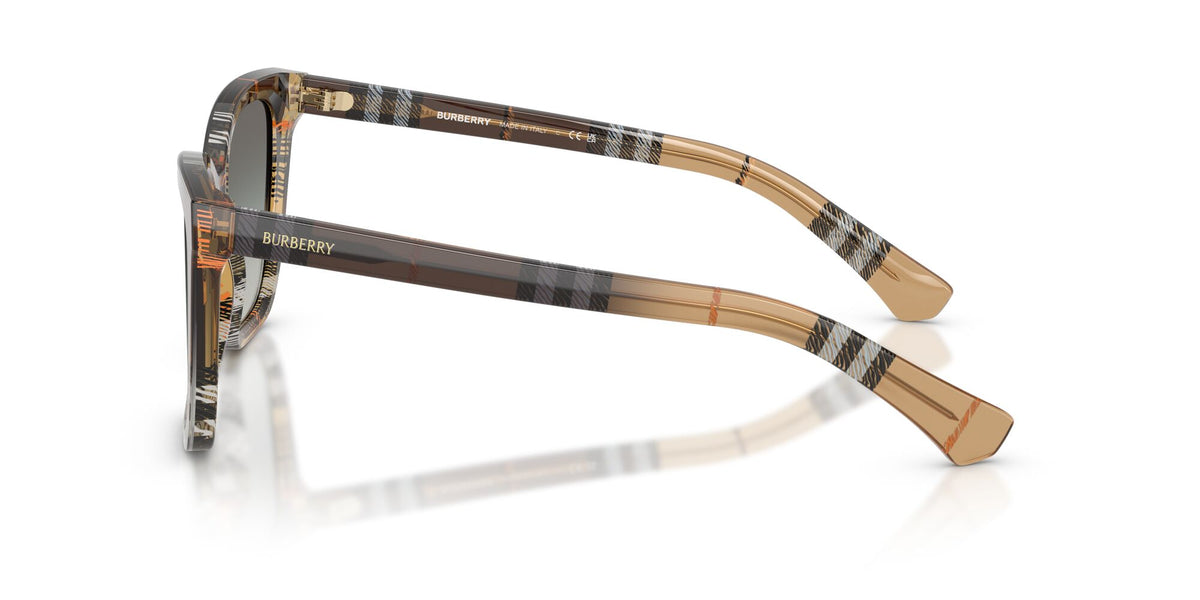 Burberry 0BE4470 420211 54 Check Sand/ Grey Gradient