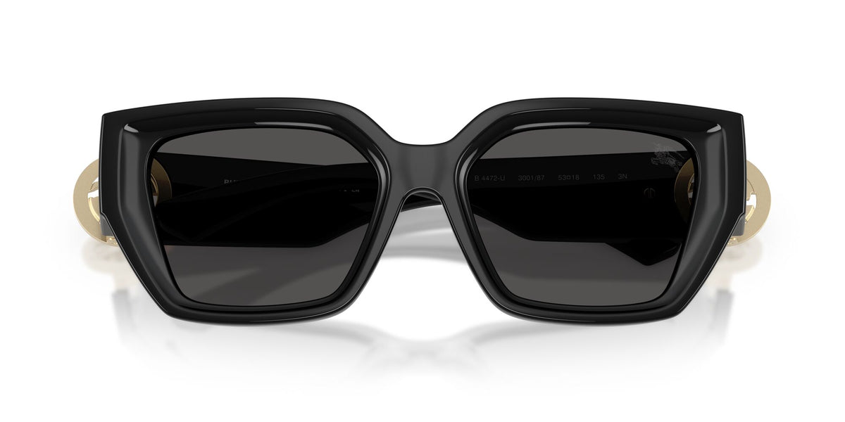 Burberry 0BE4472U 300187 53 Black/ Dark Gery