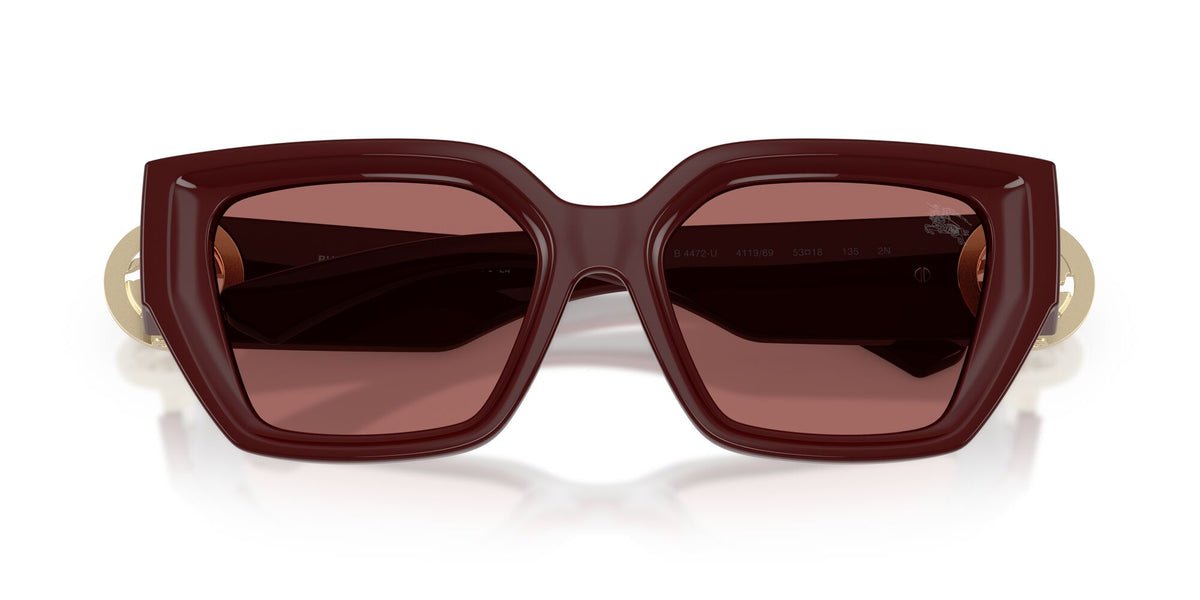 Burberry 0BE4472U 411969 53 Bordeaux/ Dark Violet
