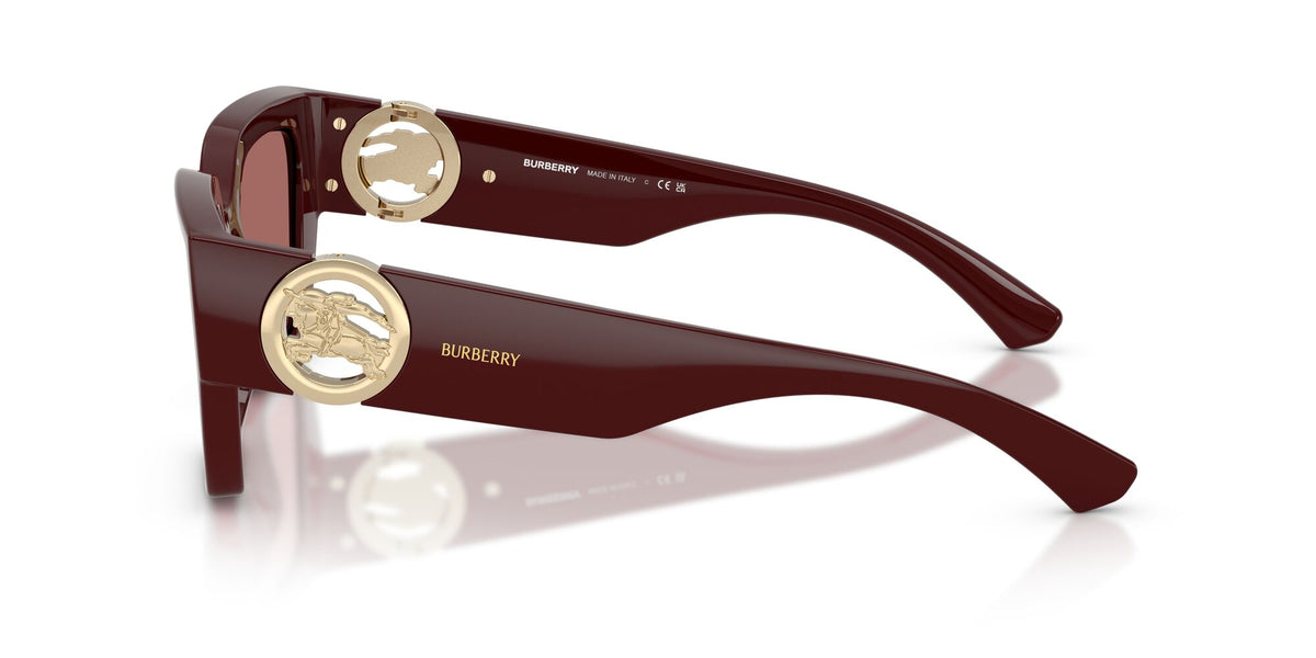 Burberry 0BE4472U 411969 53 Bordeaux/ Dark Violet