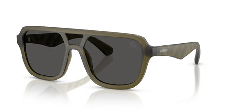 Burberry 0BE4474U 421287 28 Matte Green/ Dark Grey