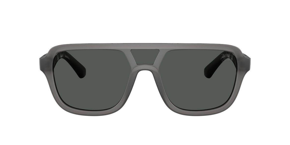 Burberry 0BE4474U 421387 28 Matte Grey/ Dark Grey